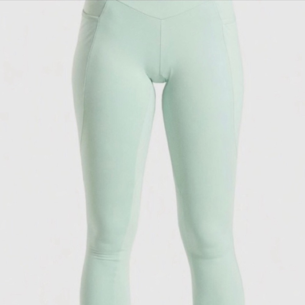 Gymshark Mint Green Yoga Pants/Gym Pants: Size Med